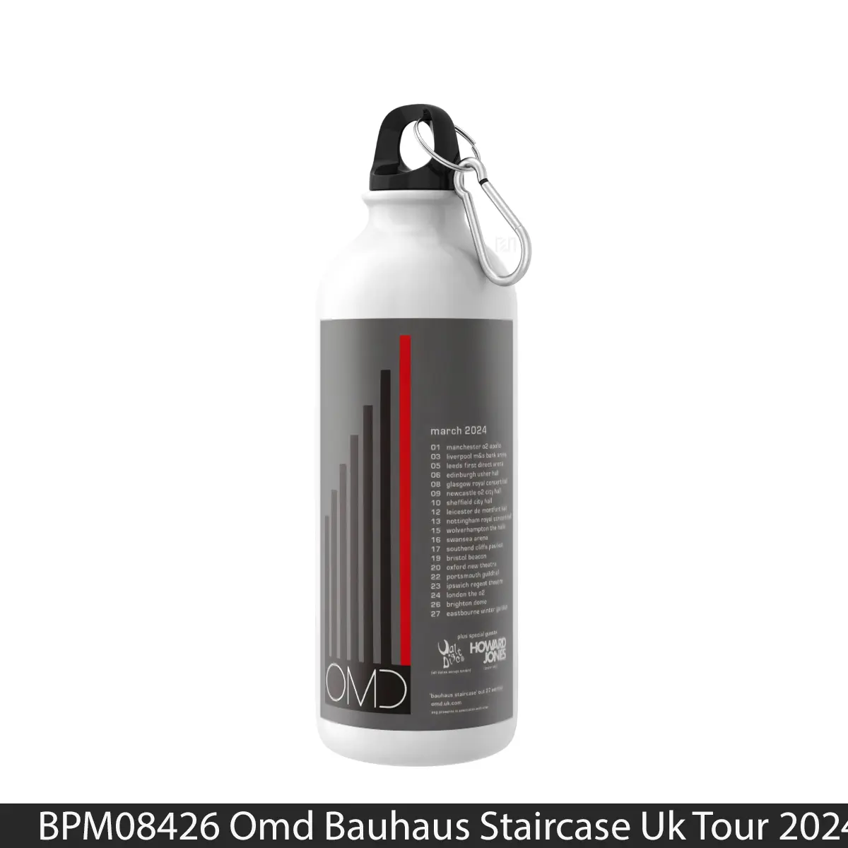 Botol Omd Bauhaus Staircase Uk Tour 2024 - Music Sport Bottle