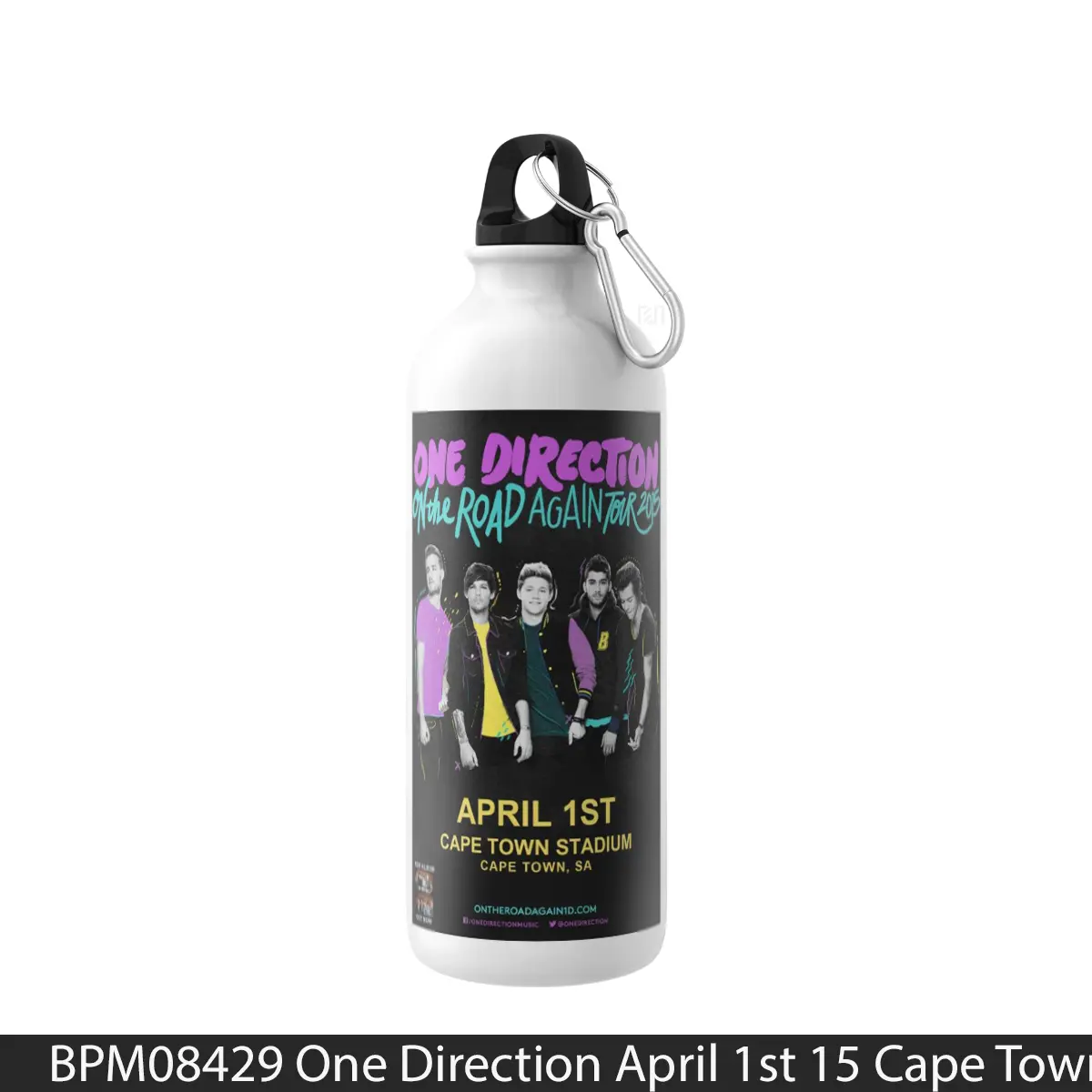 Botol One Direction April 1St 15 Cape Town Stadium South - Music Sport Bottle