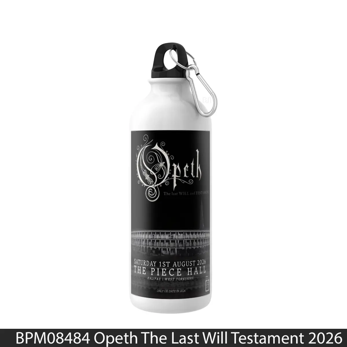 Botol Opeth The Last Will Testament 2026 Uk Tour Halifax - Music Sport Bottle