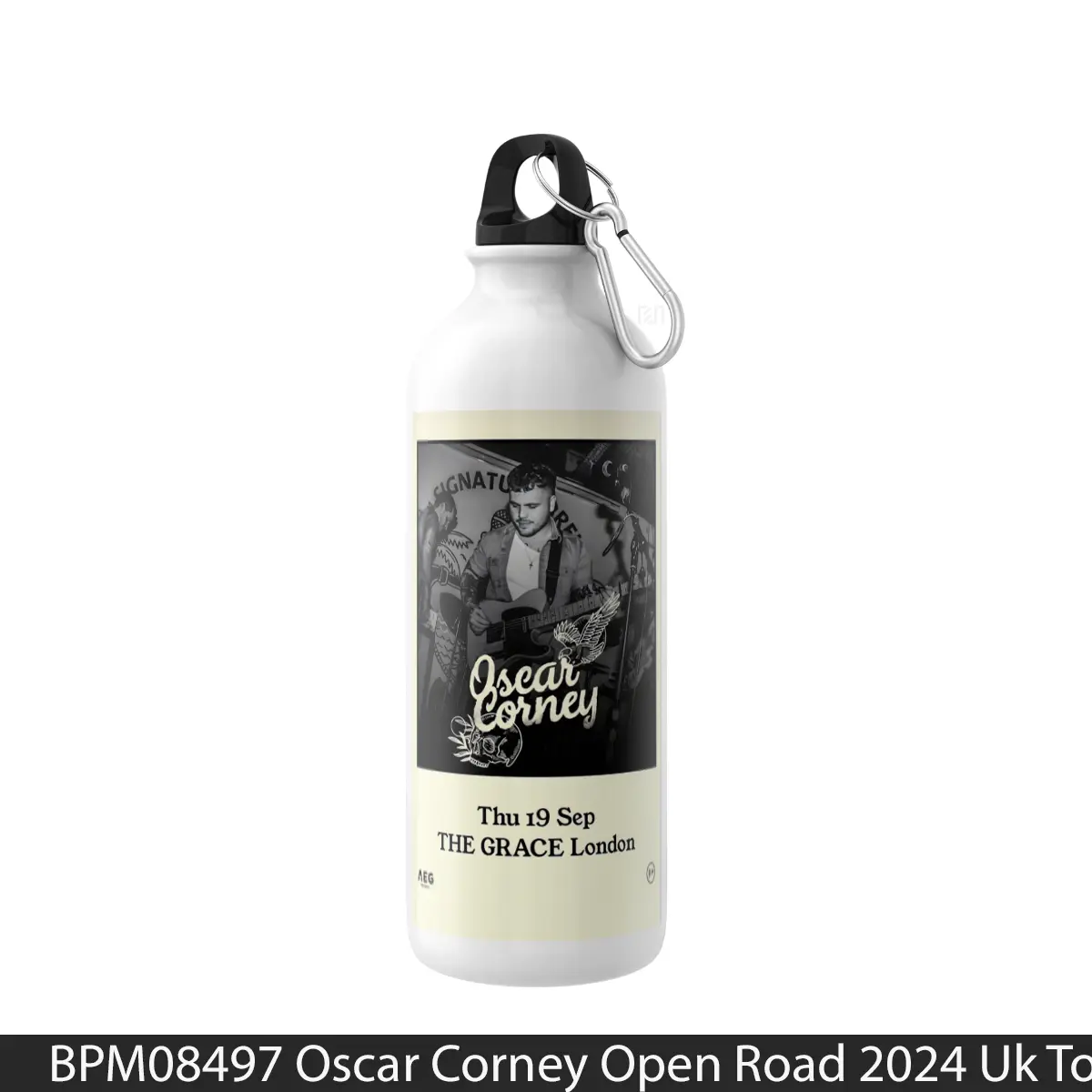 Botol Oscar Corney Open Road 2024 Uk Tour - Music Sport Bottle