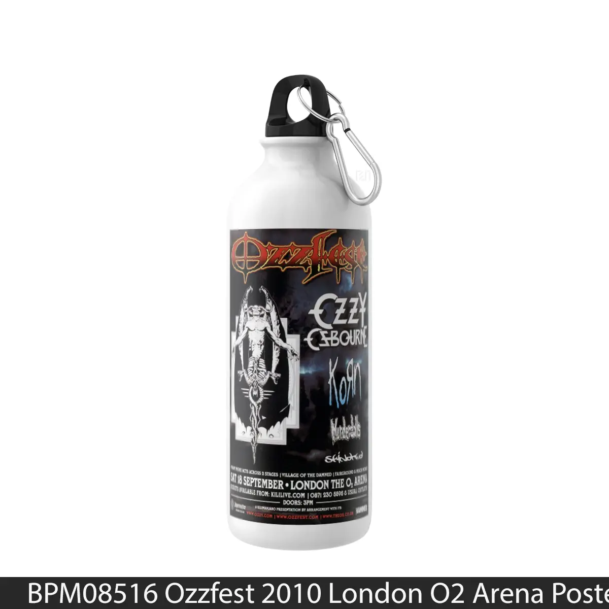 Botol Ozzfest 2010 London O2 Arena - Music Sport Bottle