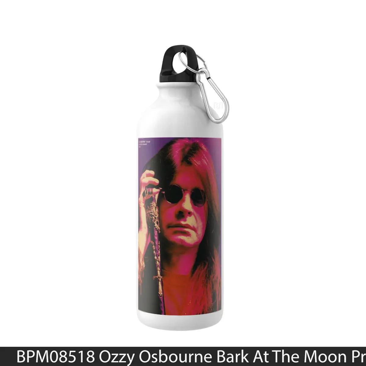 Botol Ozzy Osbourne Bark At The Moon Print - Music Sport Bottle