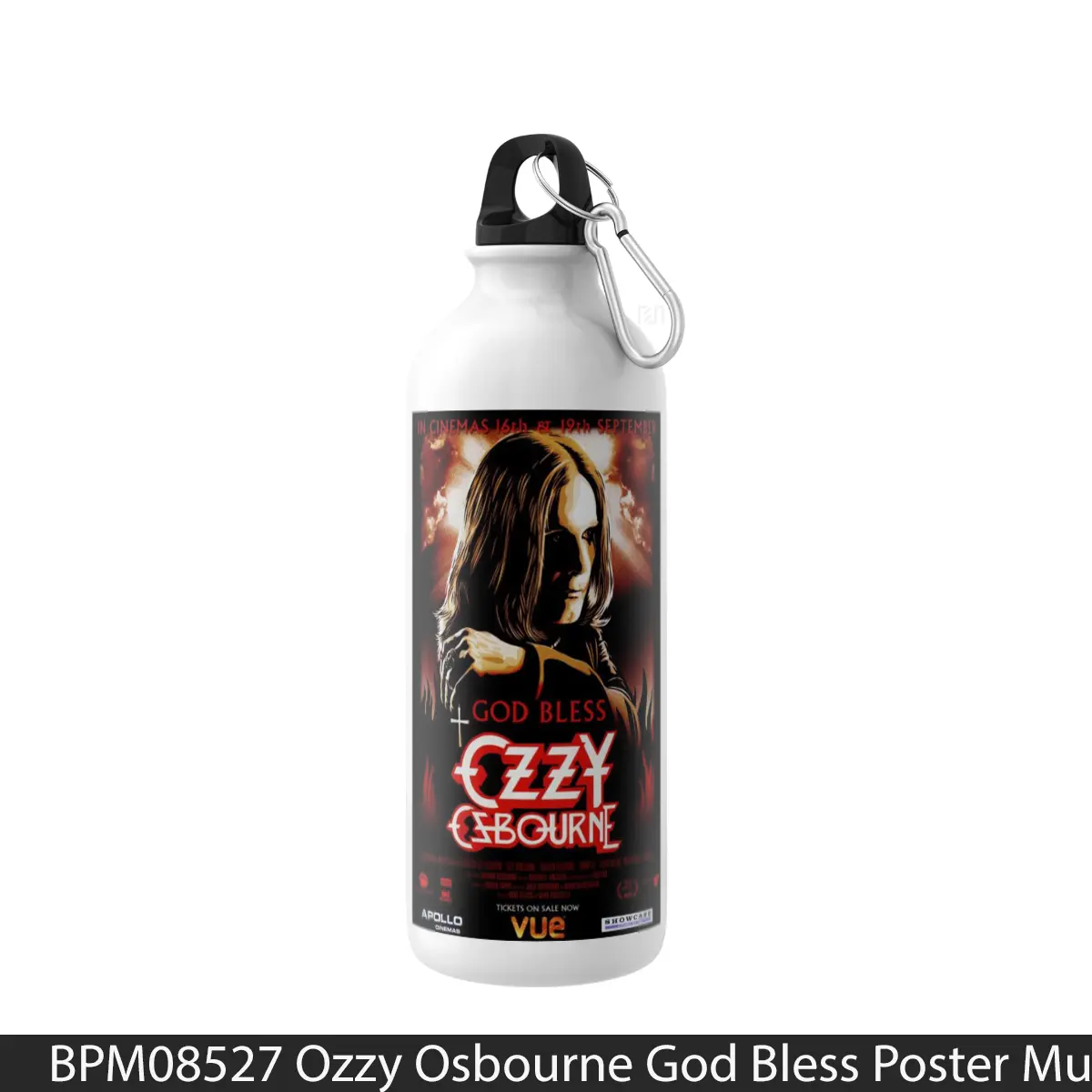 Botol Ozzy Osbourne God Bless - Music Sport Bottle
