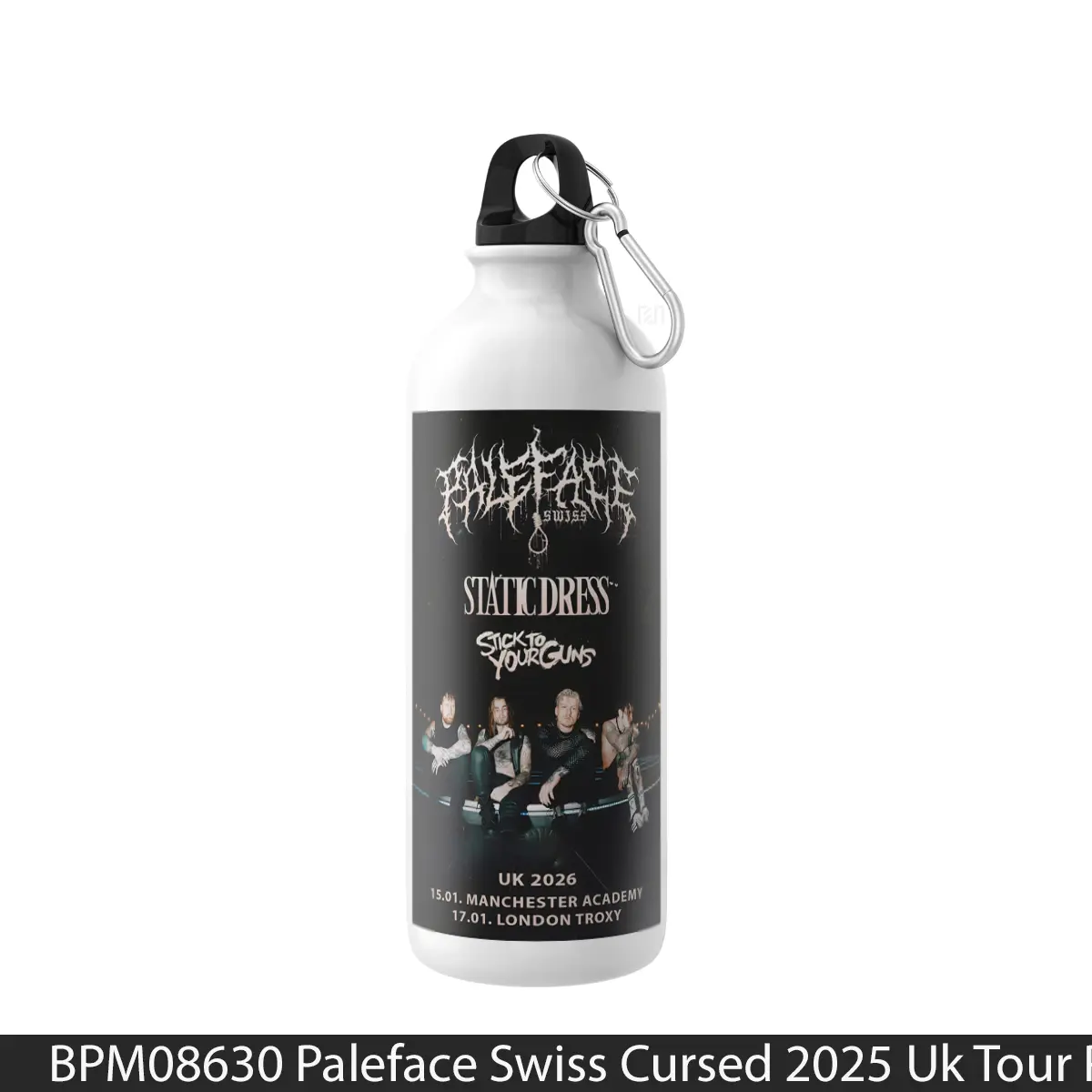 Botol Paleface Swiss Cursed 2025 Uk Tour - Music Sport Bottle