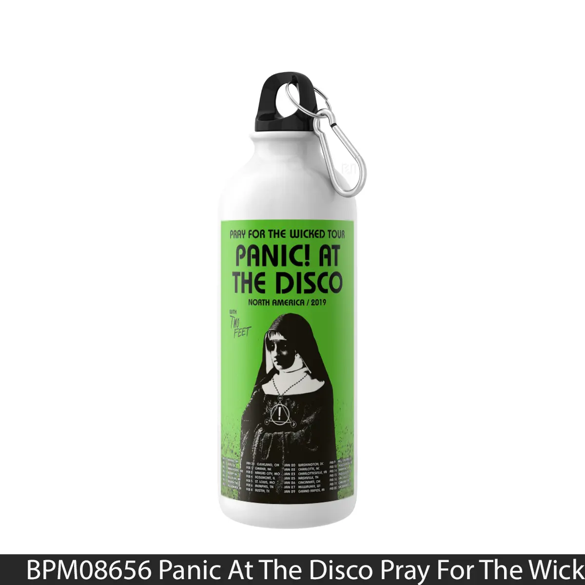 Botol Panic At The Disco Pray For The Wicked North America Tour 2019 - Music Sport Bottle