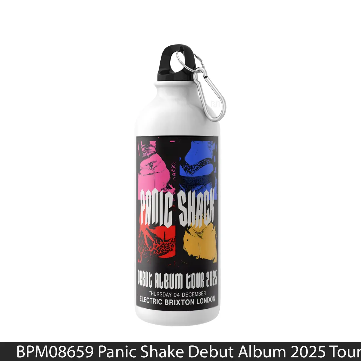 Botol Panic Shake Debut Album 2025 Tour - Music Sport Bottle