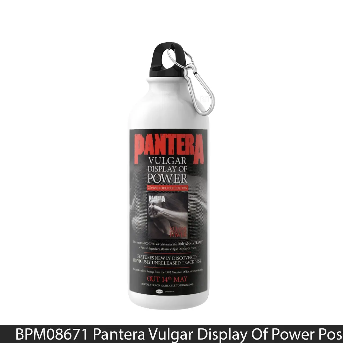 Botol Pantera Vulgar Display Of Power - Music Sport Bottle