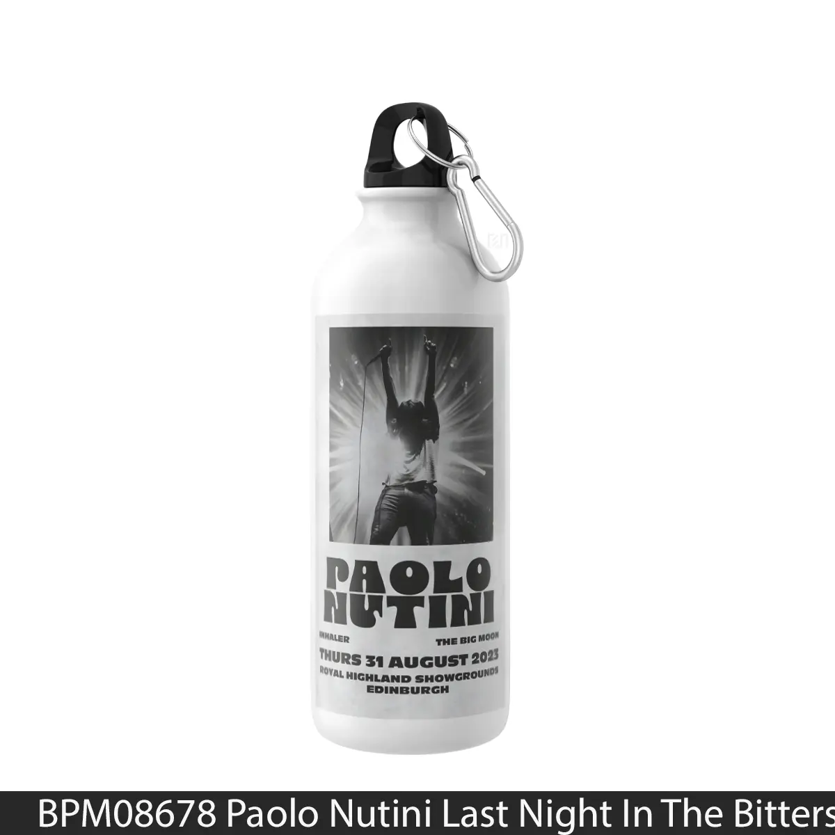 Botol Paolo Nutini Last Night In The Bittersweet Uk Tour 2023 - Music Sport Bottle