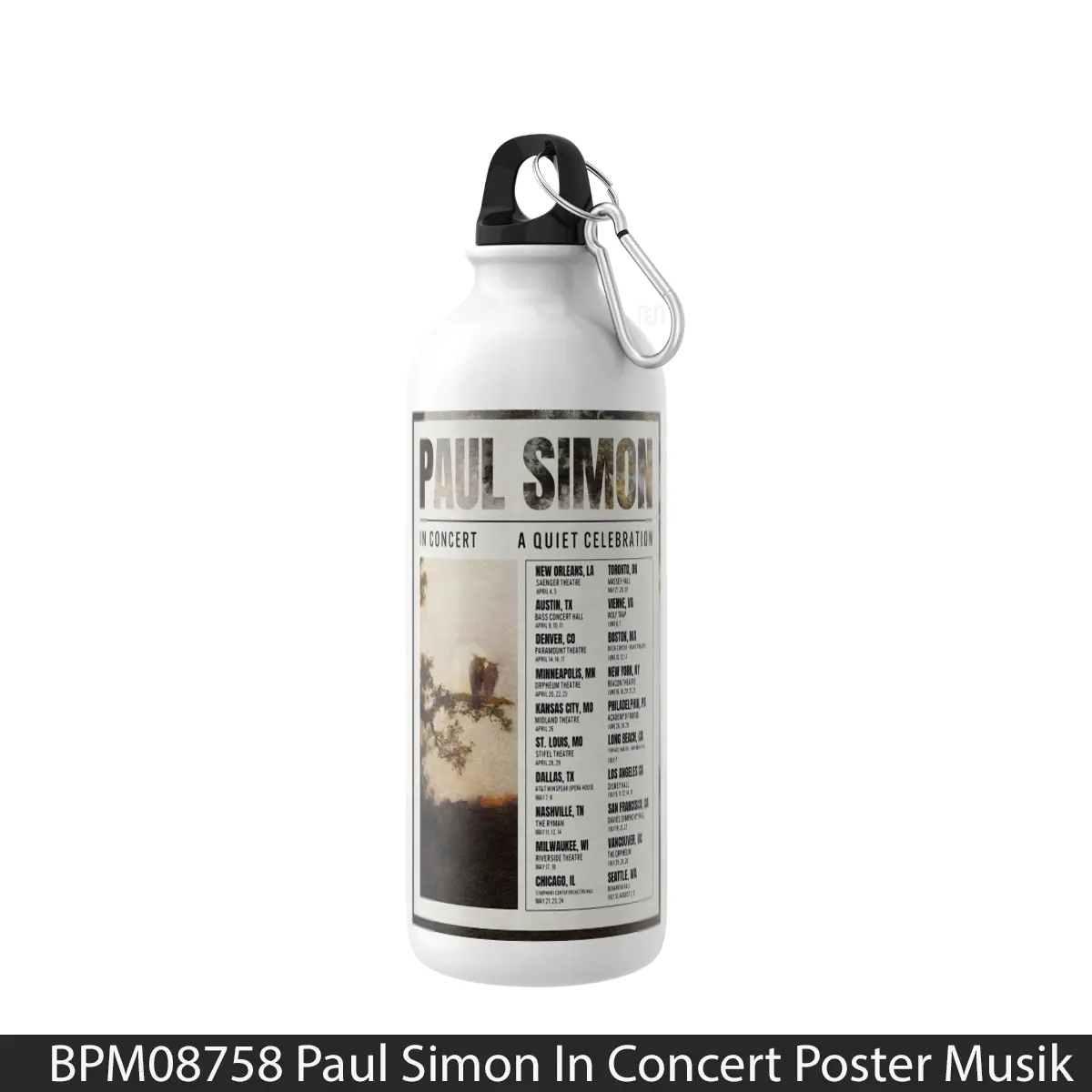 Botol Paul Simon In Concert - Music Sport Bottle