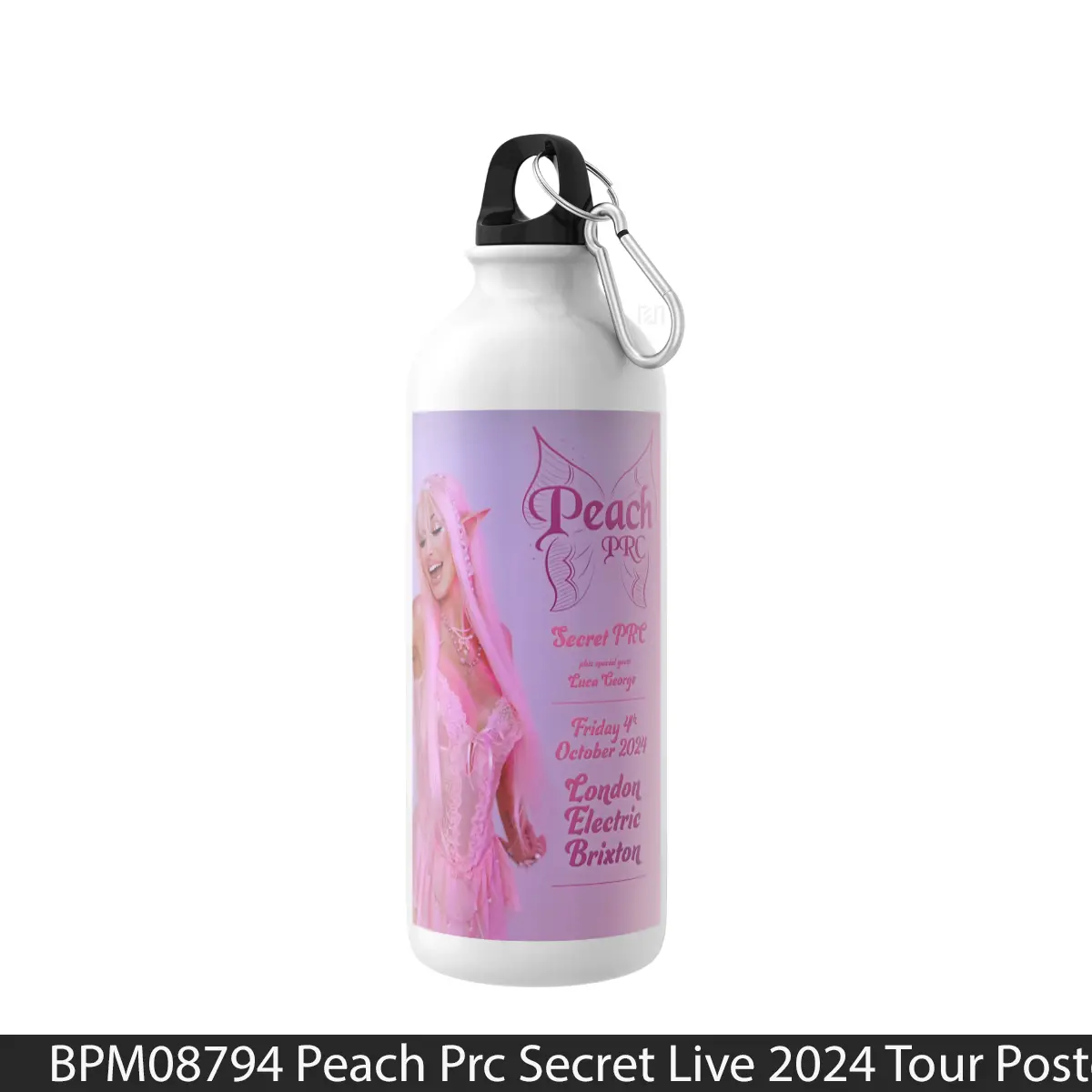 Botol Peach Prc Secret Live 2024 Tour - Music Sport Bottle