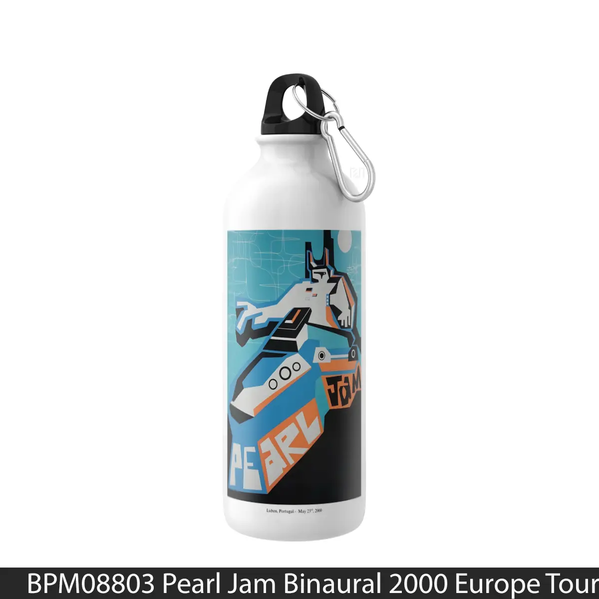 Botol Pearl Jam Binaural 2000 Europe Tour Lisbon - Music Sport Bottle