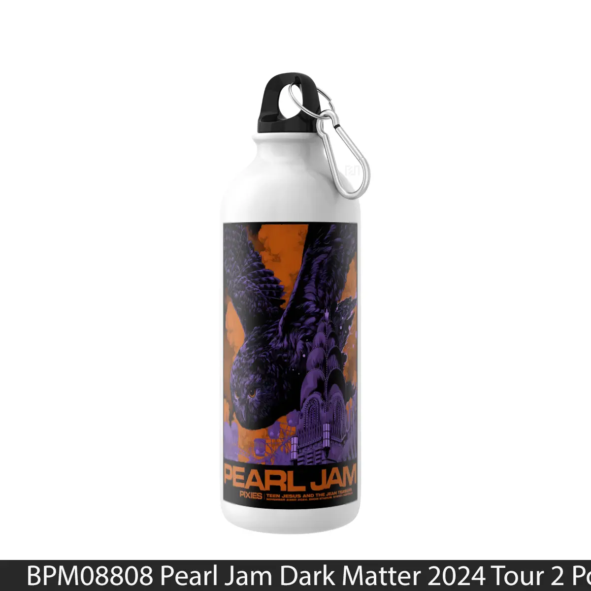 Botol Pearl Jam Dark Matter 2024 Tour 2 - Music Sport Bottle