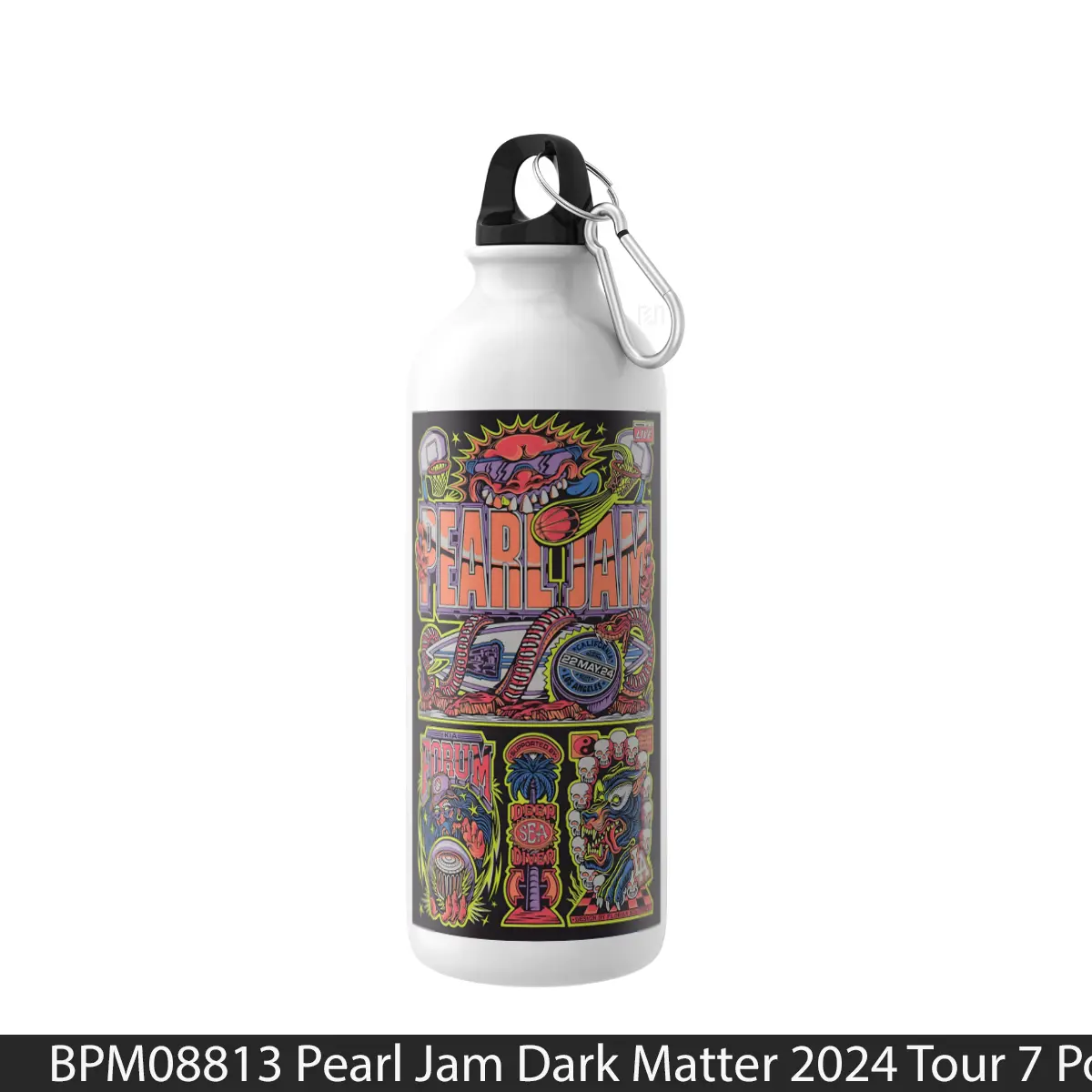 Botol Pearl Jam Dark Matter 2024 Tour 7 - Music Sport Bottle