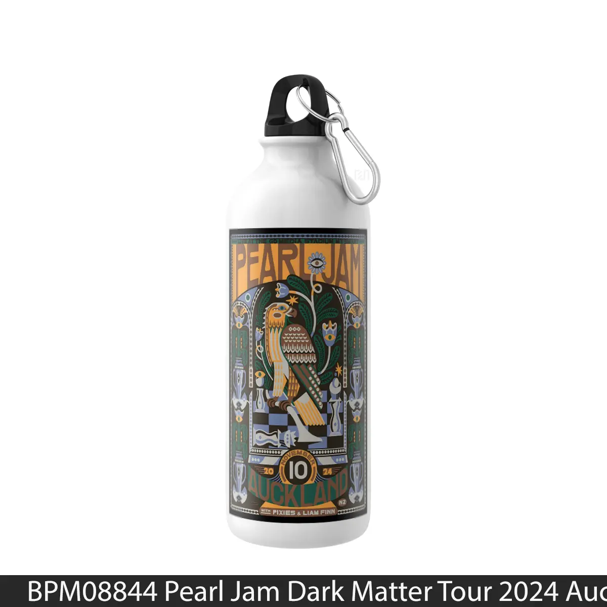 Botol Pearl Jam Dark Matter Tour 2024 Auckland Go Media Stadium Variant 2 - Music Sport Bottle