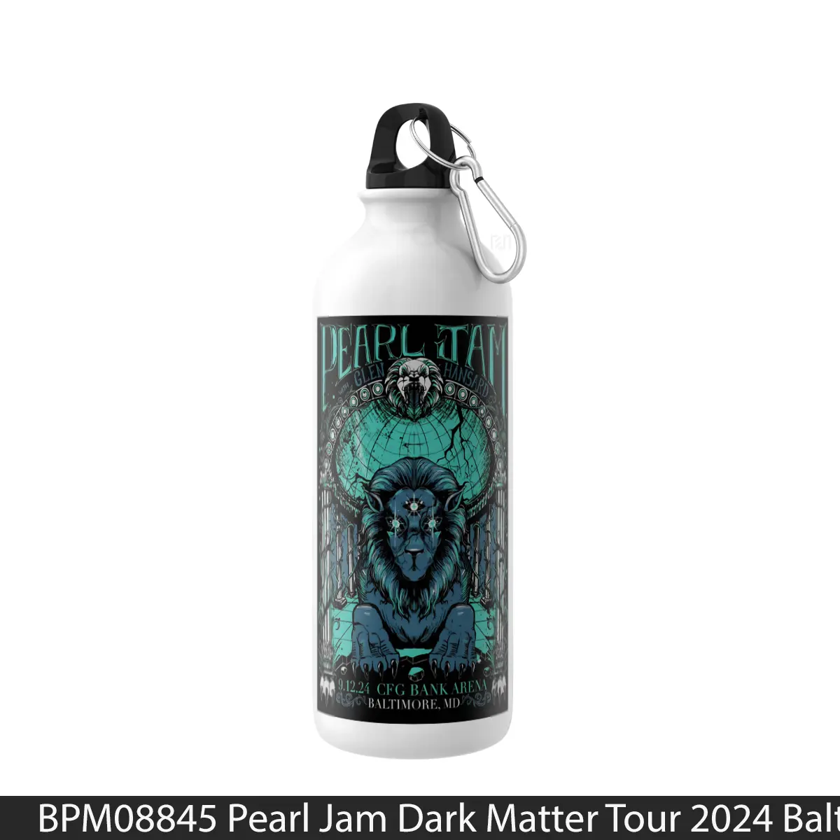 Botol Pearl Jam Dark Matter Tour 2024 Baltimore - Music Sport Bottle