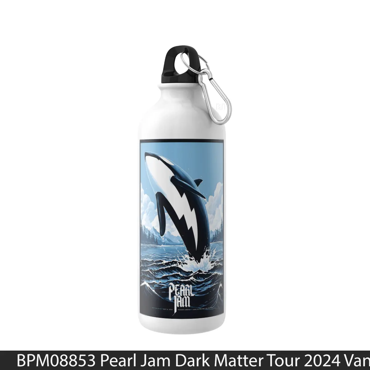 Botol Pearl Jam Dark Matter Tour 2024 Vancouver Rogers Arena - Music Sport Bottle