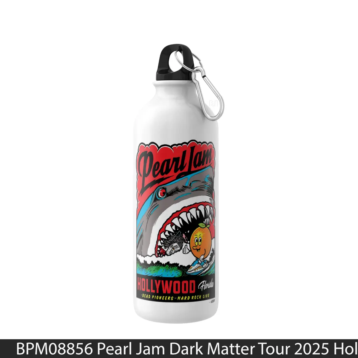 Botol Pearl Jam Dark Matter Tour 2025 Hollywood Fl - Music Sport Bottle