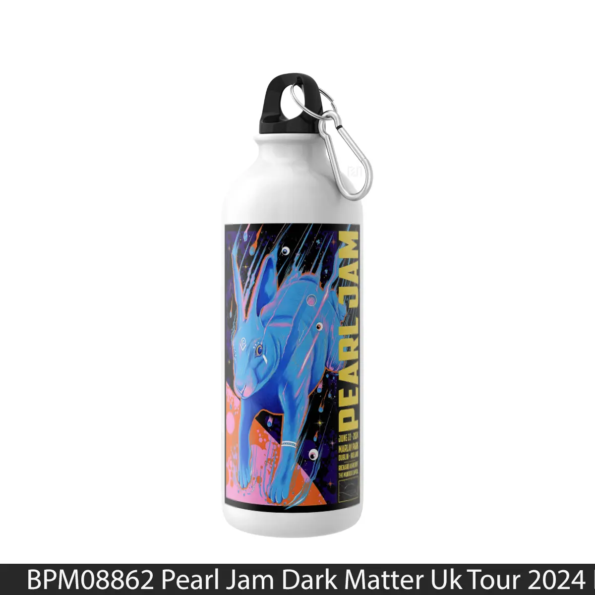 Botol Pearl Jam Dark Matter Uk Tour 2024 Dublin Marlay Park - Music Sport Bottle