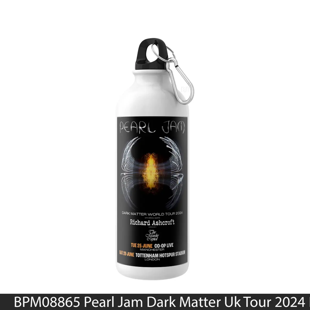 Botol Pearl Jam Dark Matter Uk Tour 2024 - Music Sport Bottle
