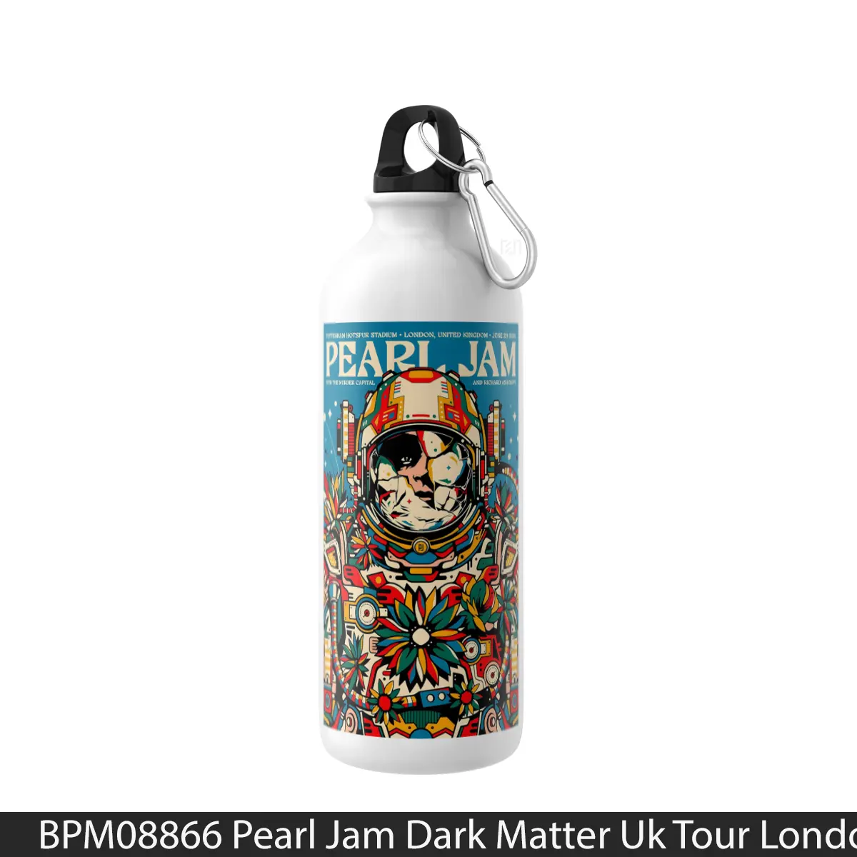 Botol Pearl Jam Dark Matter Uk Tour London Tottenham Hotspur - Music Sport Bottle