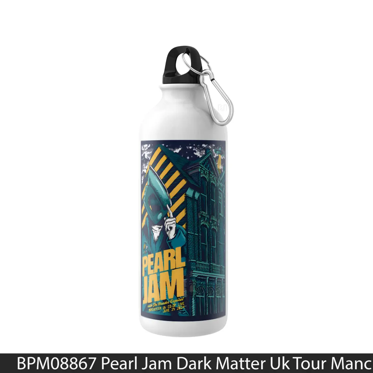 Botol Pearl Jam Dark Matter Uk Tour Manchester Co Op Live - Music Sport Bottle
