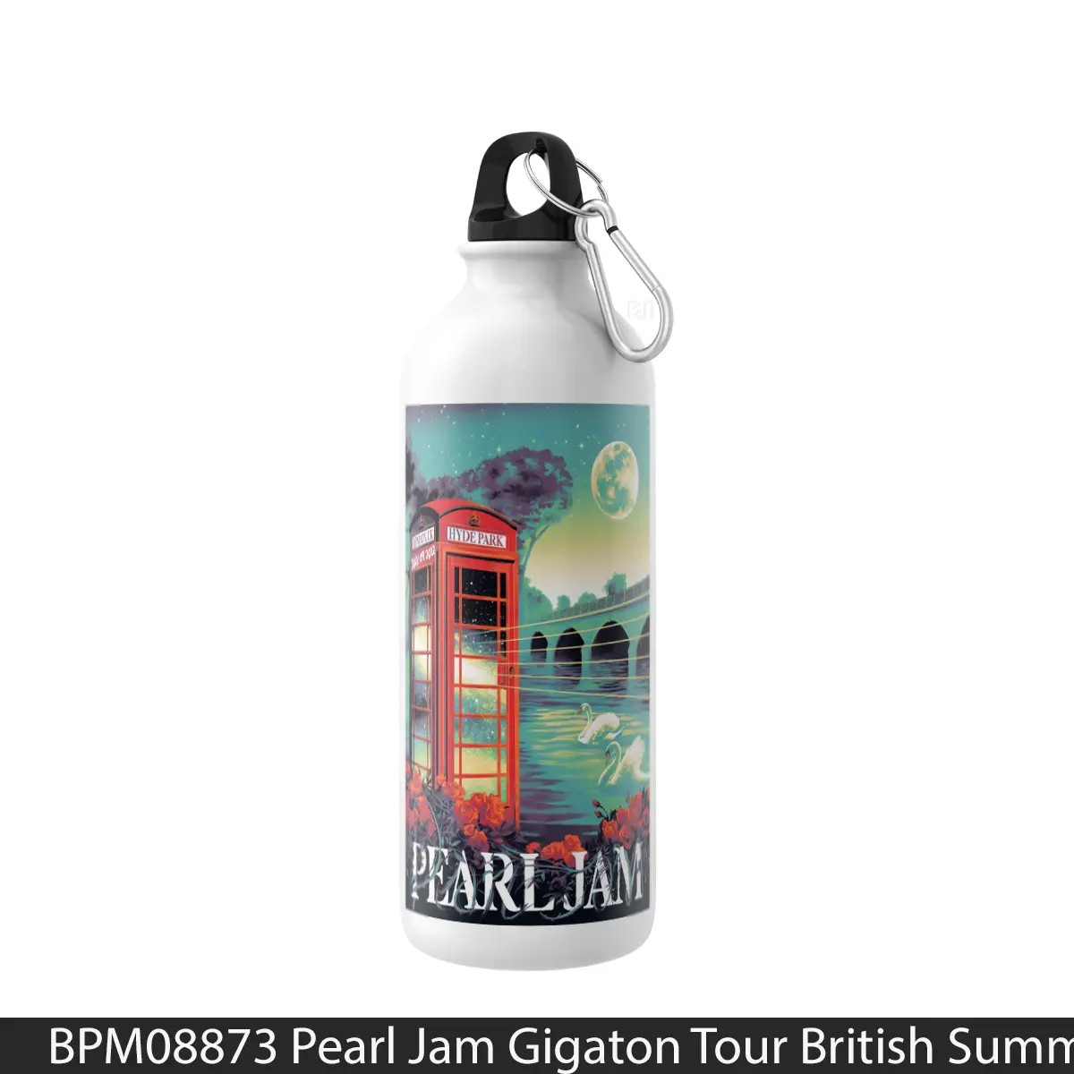 Botol Pearl Jam Gigaton Tour British Summer Time Festival - Music Sport Bottle