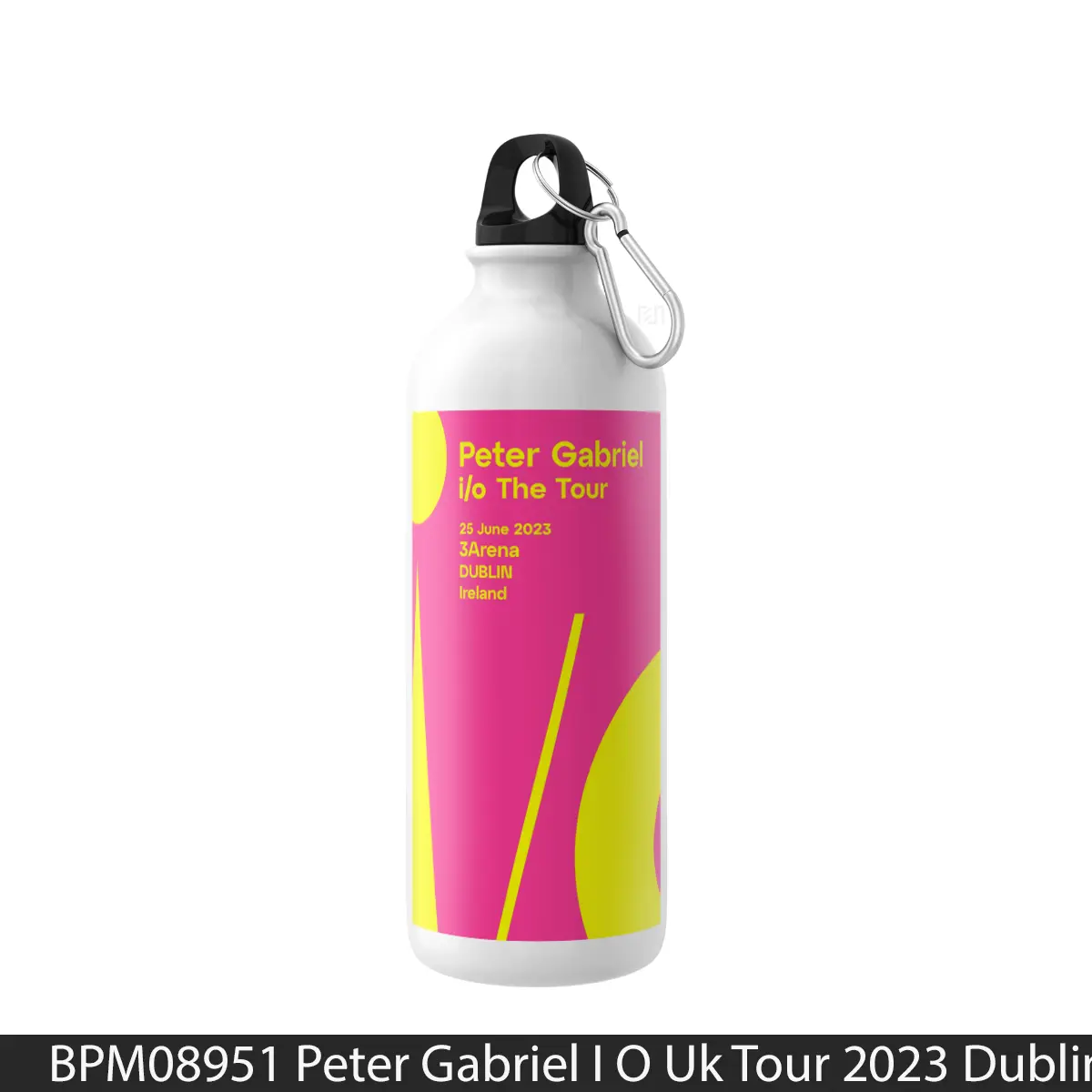Botol Peter Gabriel I O Uk Tour 2023 Dublin - Music Sport Bottle