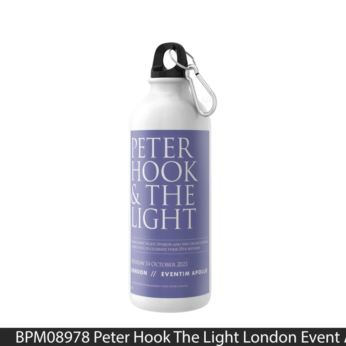 Botol Peter Hook The Light London Event Apollo - Music Sport Bottle