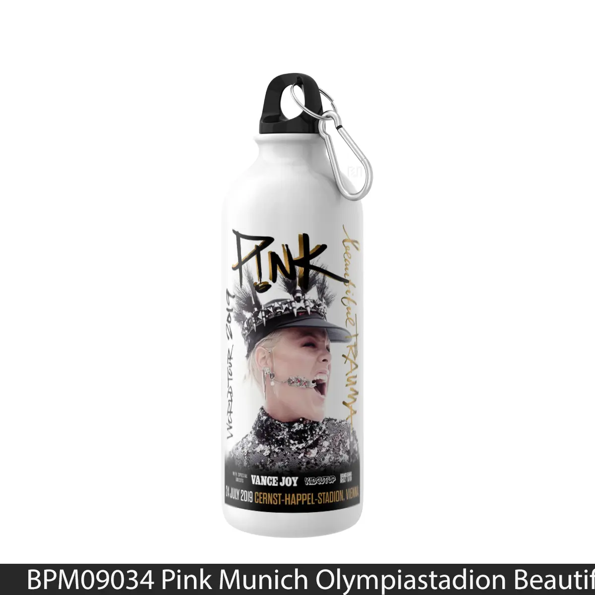 Botol Pink Munich Olympiastadion Beautiful Traum - Music Sport Bottle