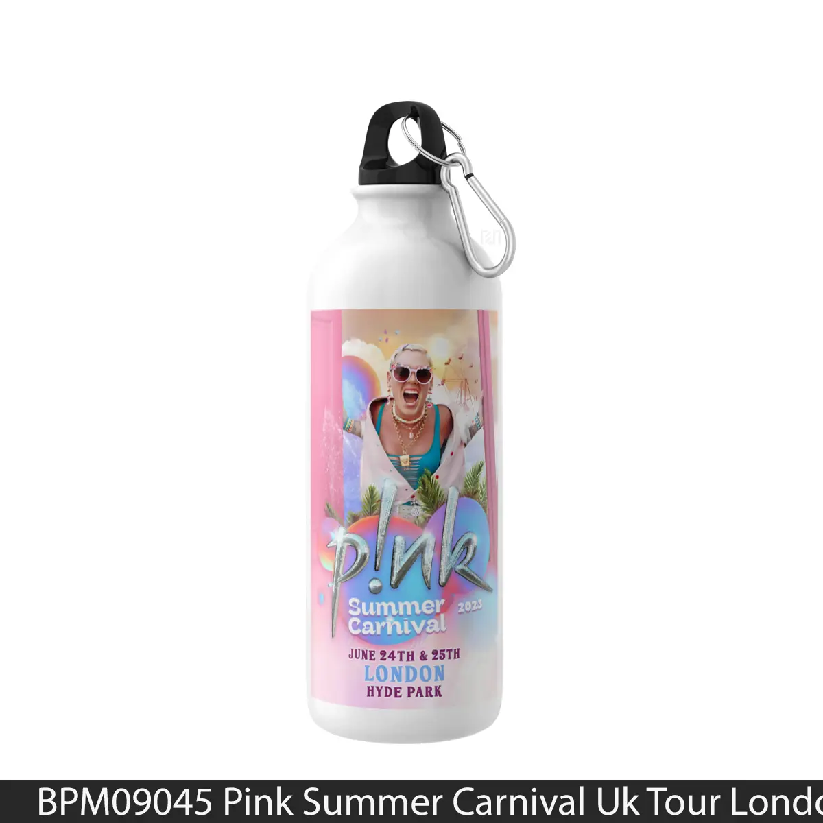 Botol Pink Summer Carnival Uk Tour London Hyde Park 2023 - Music Sport Bottle