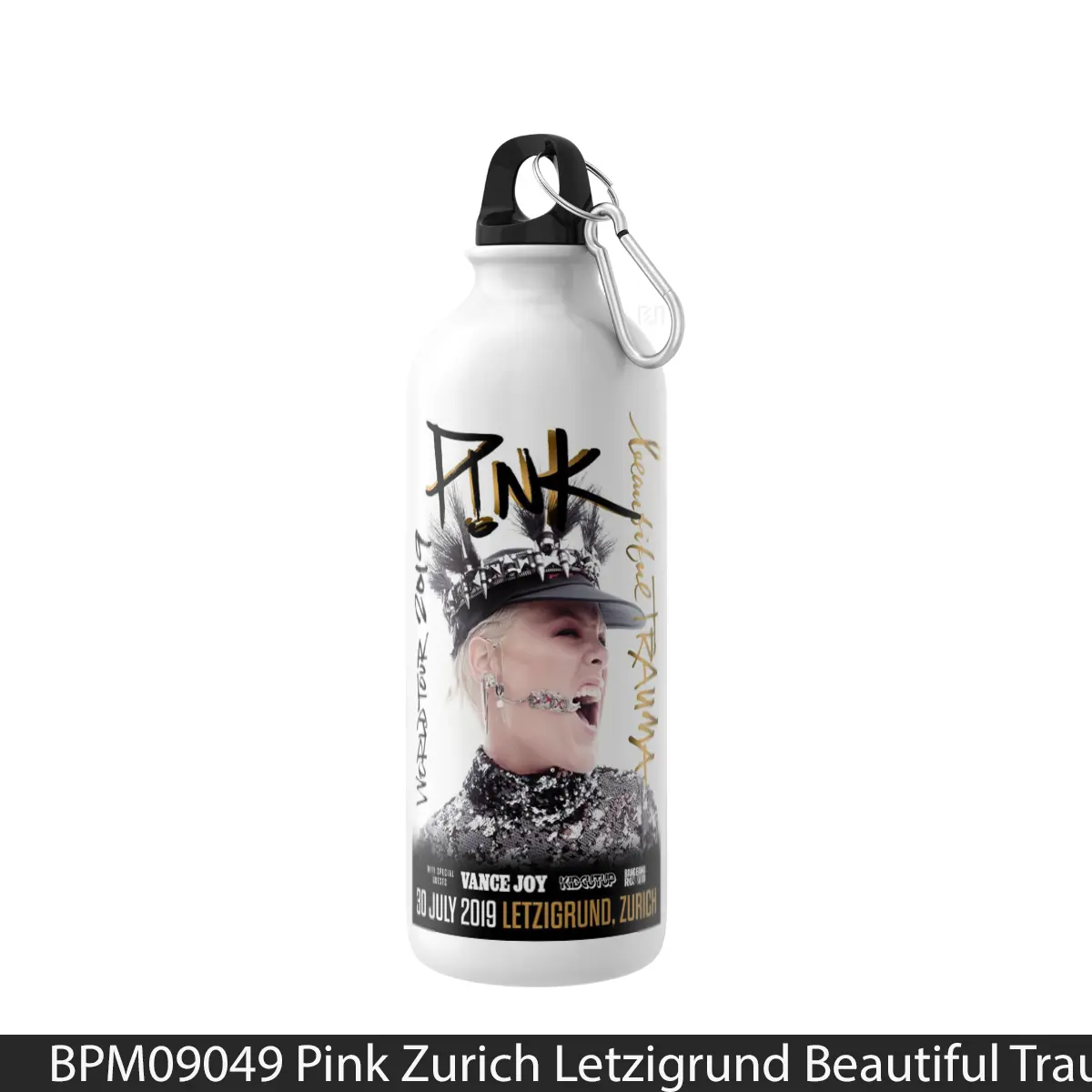 Botol Pink Zurich Letzigrund Beautiful Trauma 20 - Music Sport Bottle