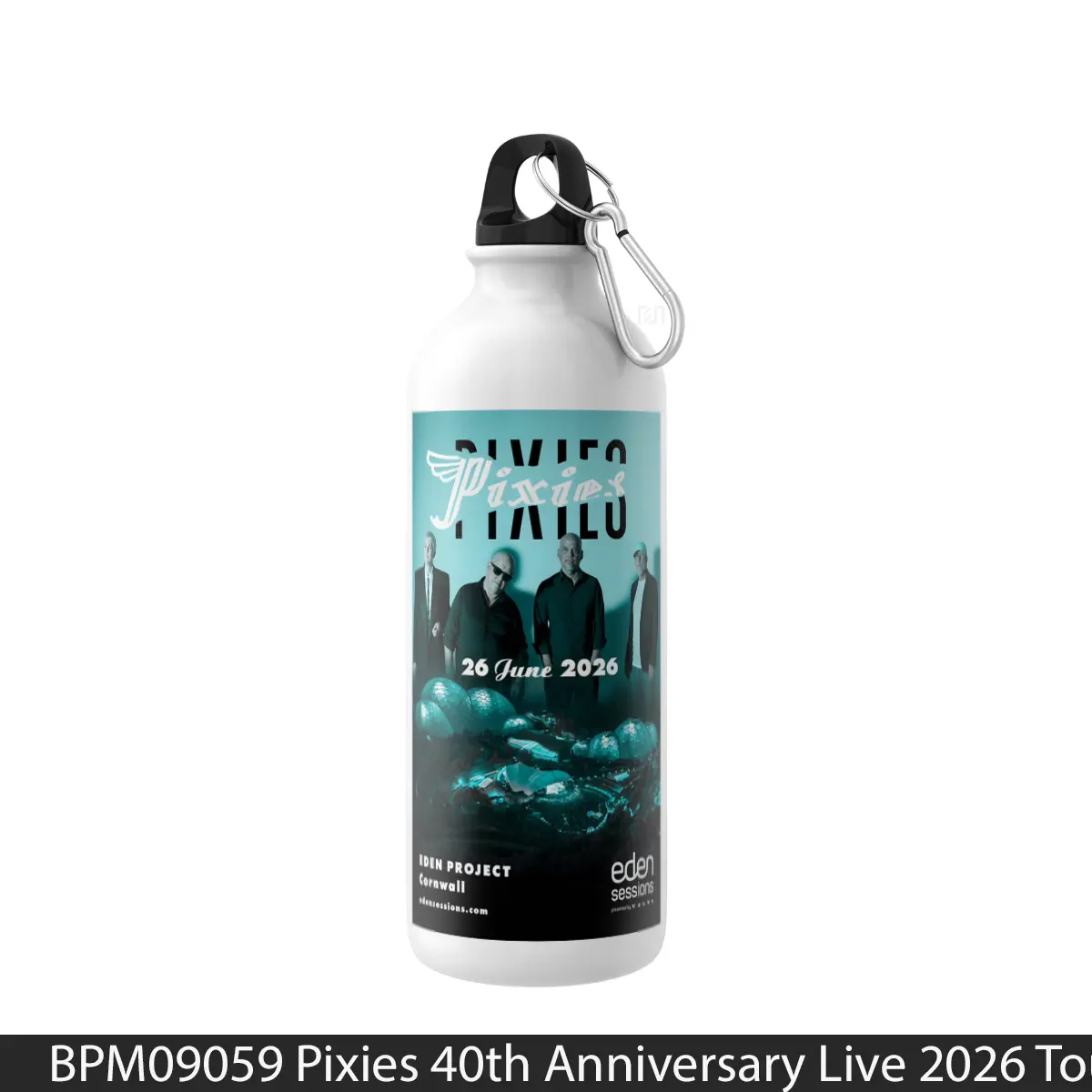 Botol Pixies 40Th Anniversary Live 2026 Tour Cornwall - Music Sport Bottle