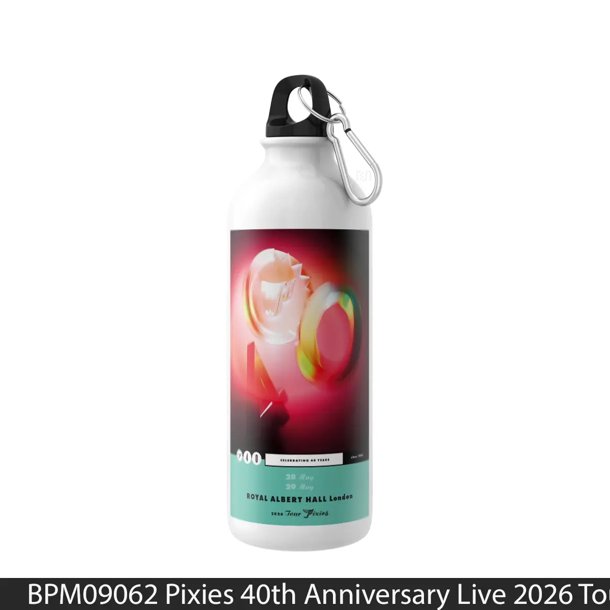 Botol Pixies 40Th Anniversary Live 2026 Tour London - Music Sport Bottle
