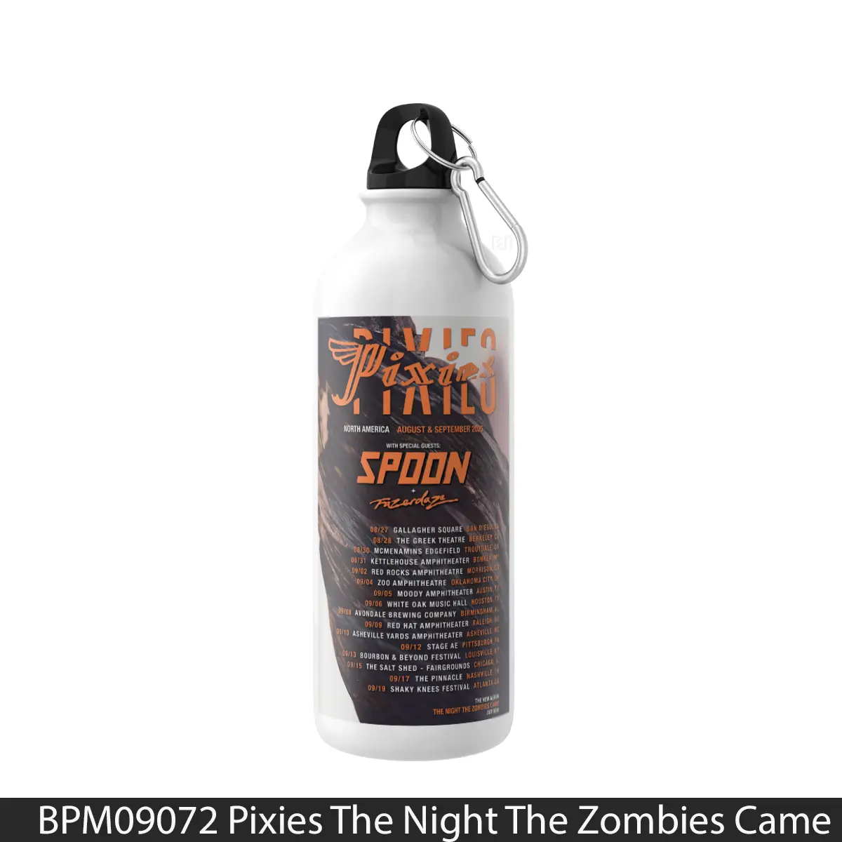Botol Pixies The Night The Zombies Came 2025 Nort - Music Sport Bottle