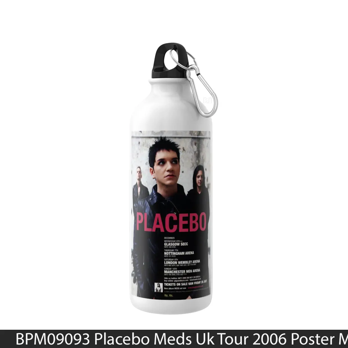 Botol Placebo Meds Uk Tour 2006 - Music Sport Bottle