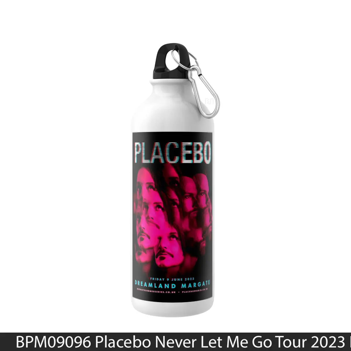 Botol Placebo Never Let Me Go Tour 2023 Dreamland Margate - Music Sport Bottle