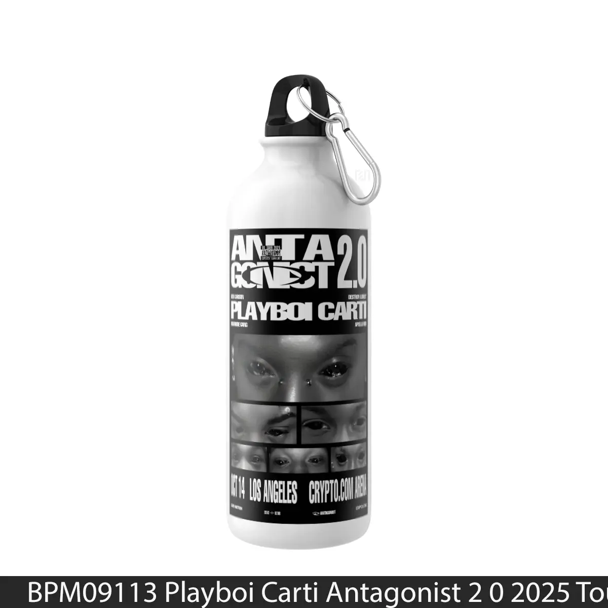 Botol Playboi Carti Antagonist 2 0 2025 Tour - Music Sport Bottle