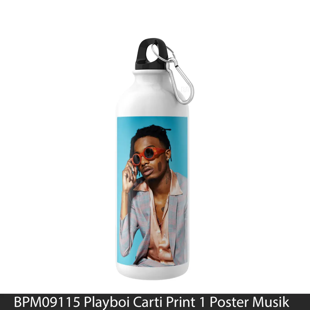 Botol Playboi Carti Print 1 - Music Sport Bottle