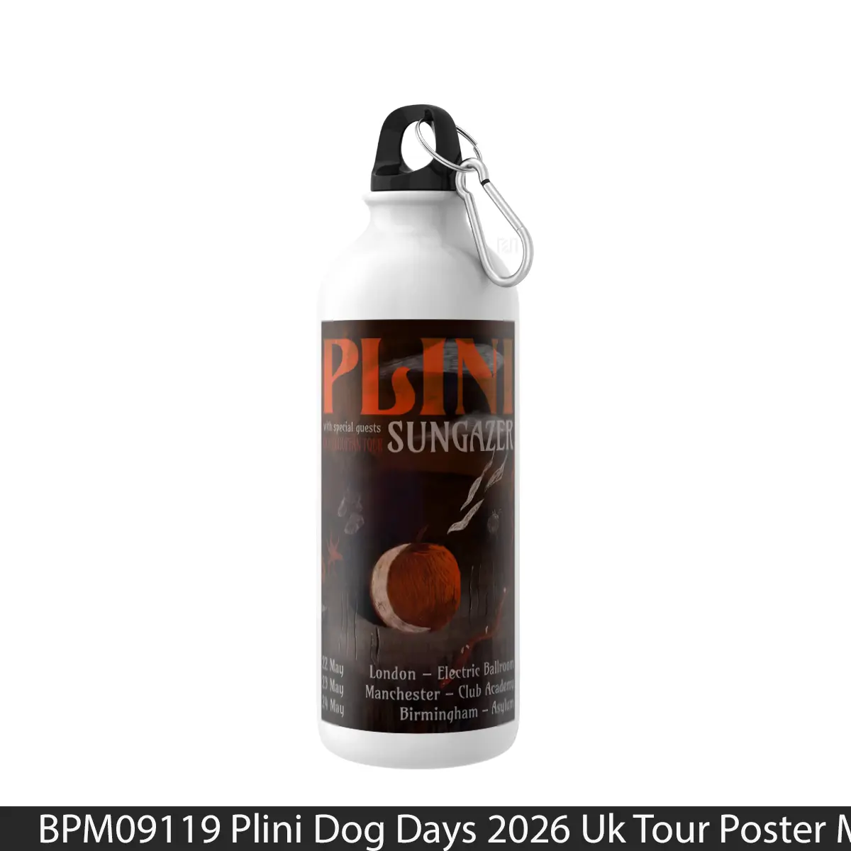 Botol Plini Dog Days 2026 Uk Tour - Music Sport Bottle