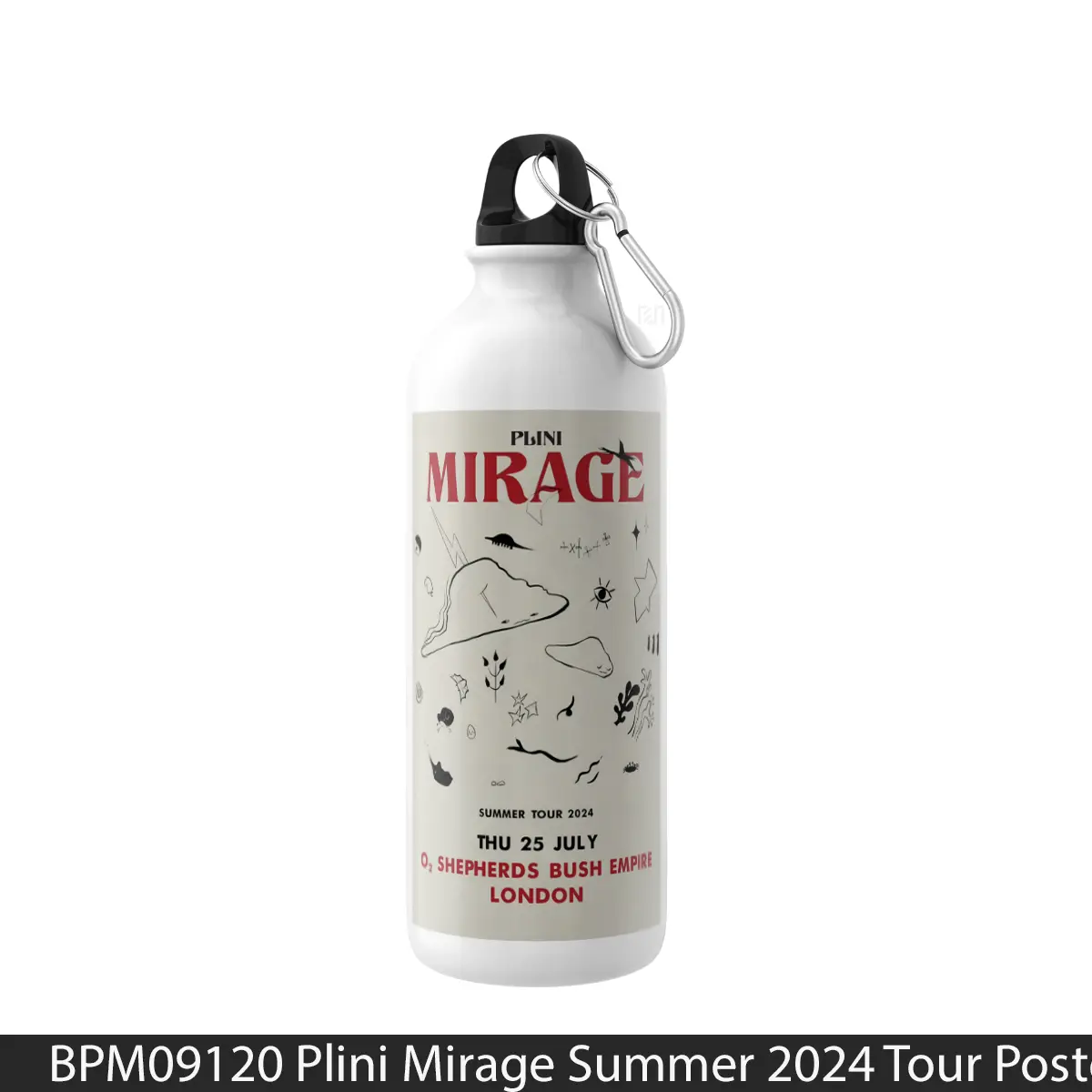Botol Plini Mirage Summer 2024 Tour - Music Sport Bottle