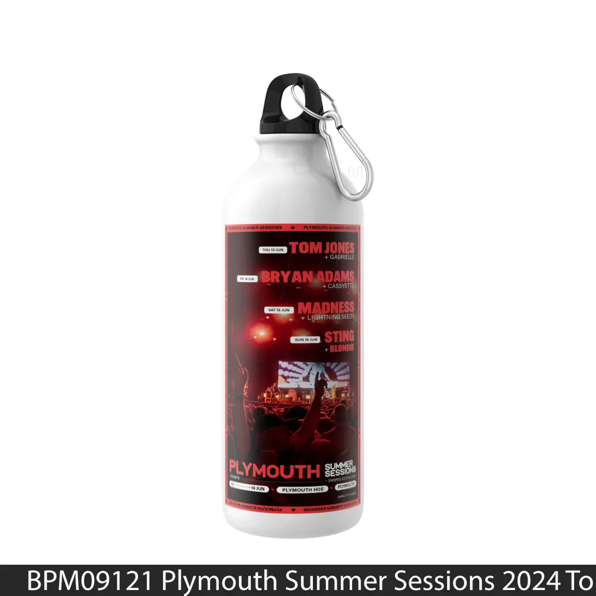 Botol Plymouth Summer Sessions 2024 Tom Jones - Music Sport Bottle