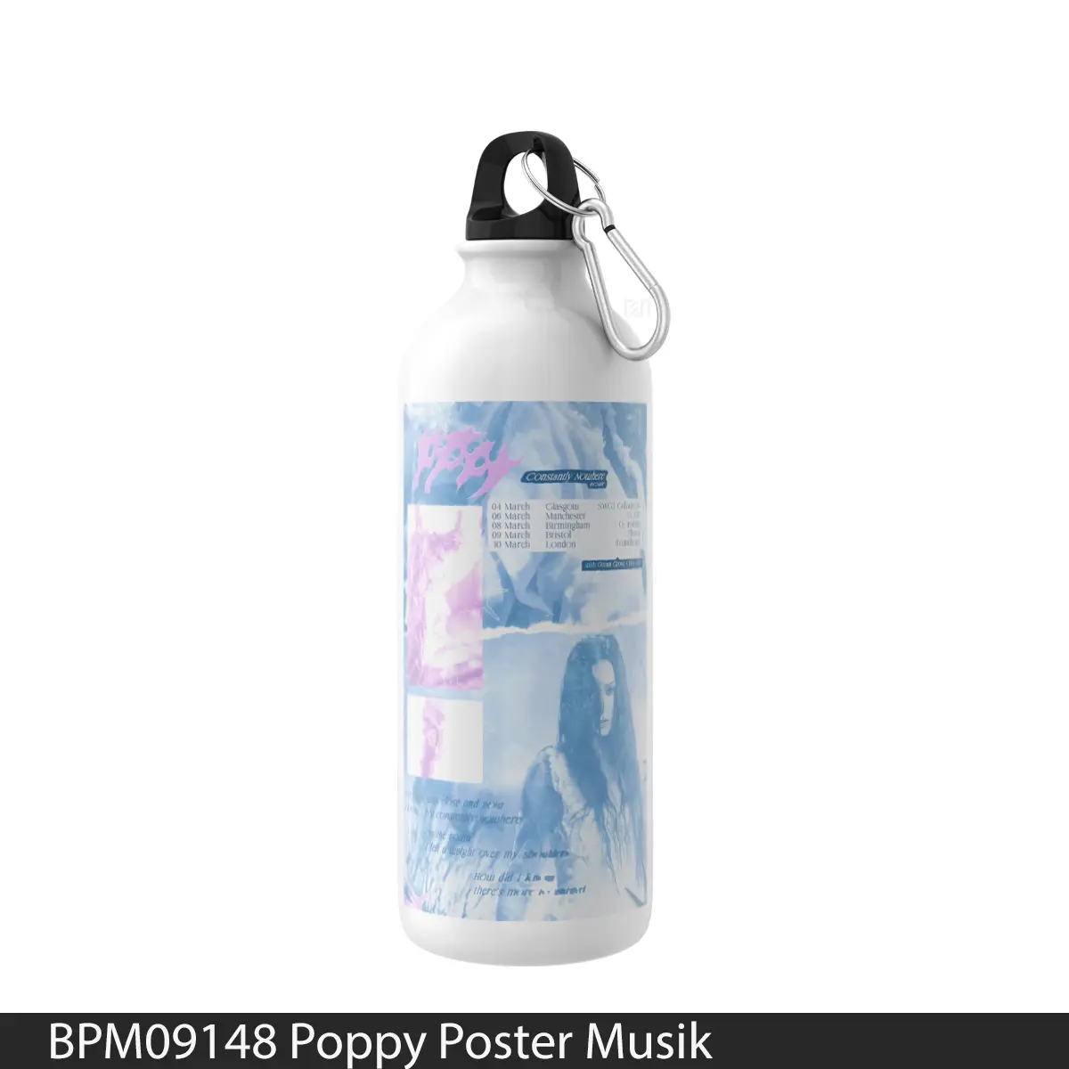 Botol Poppy - Music Sport Bottle