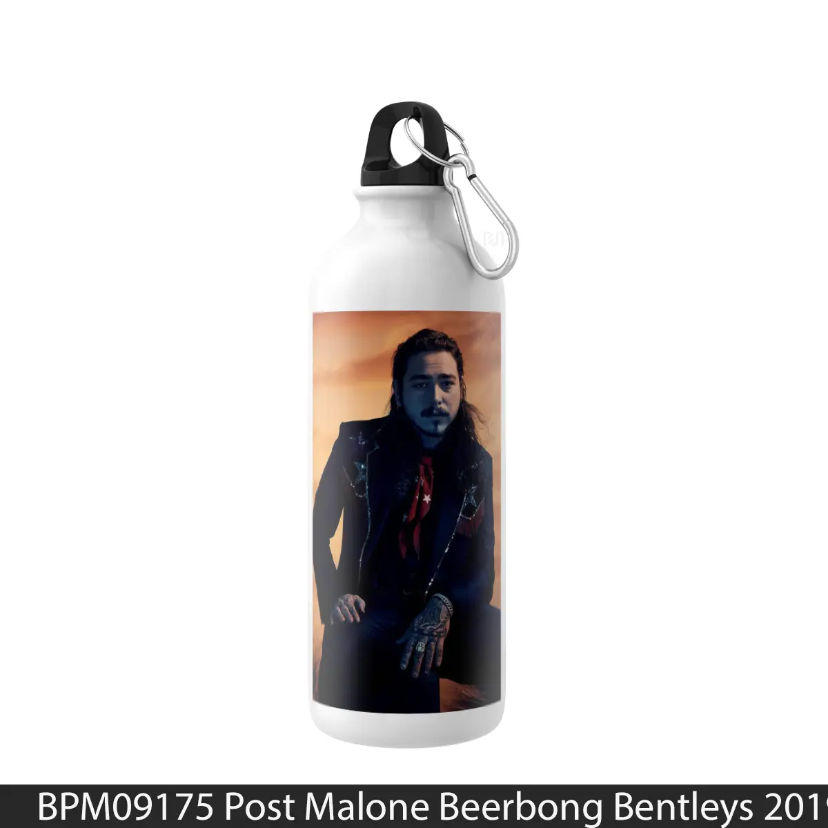 Botol Post Malone Beerbong Bentleys 2019 World Tour Po 6 - Music Sport Bottle
