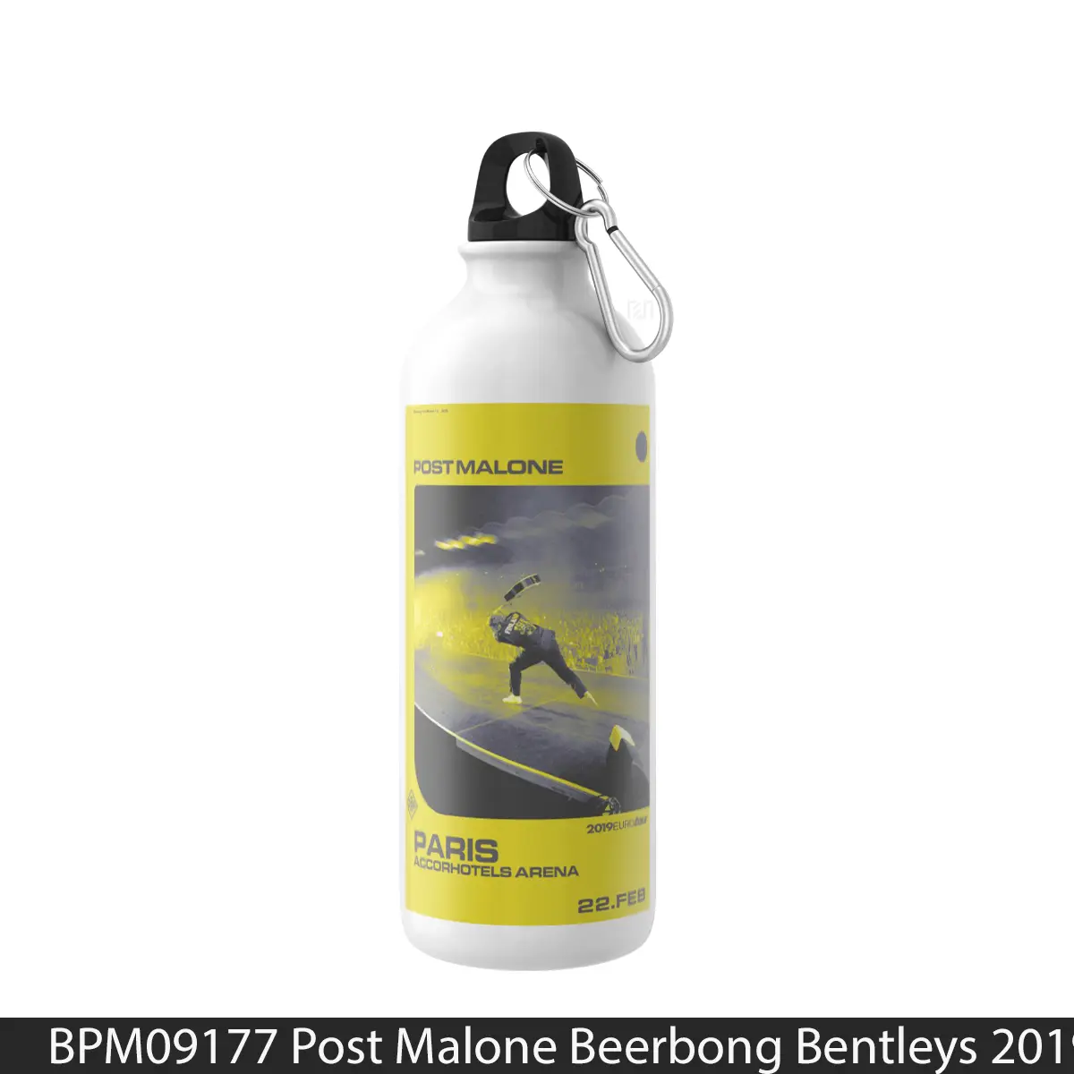 Botol Post Malone Beerbong Bentleys 2019 World Tour Po 8 - Music Sport Bottle