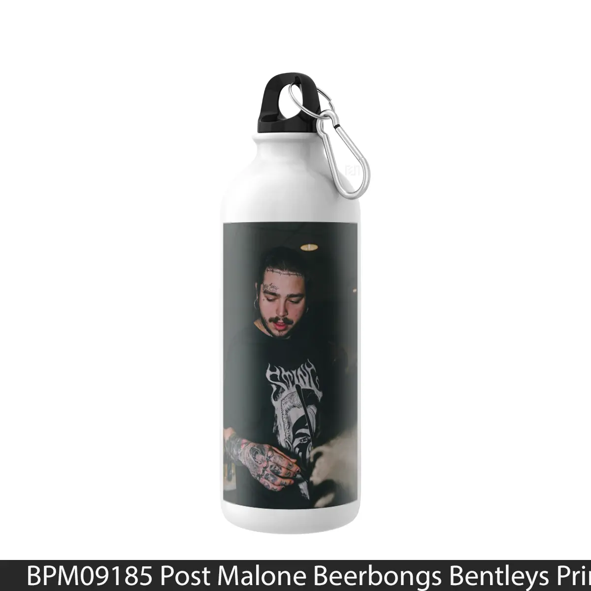 Botol Post Malone Beerbongs Bentleys Print - Music Sport Bottle