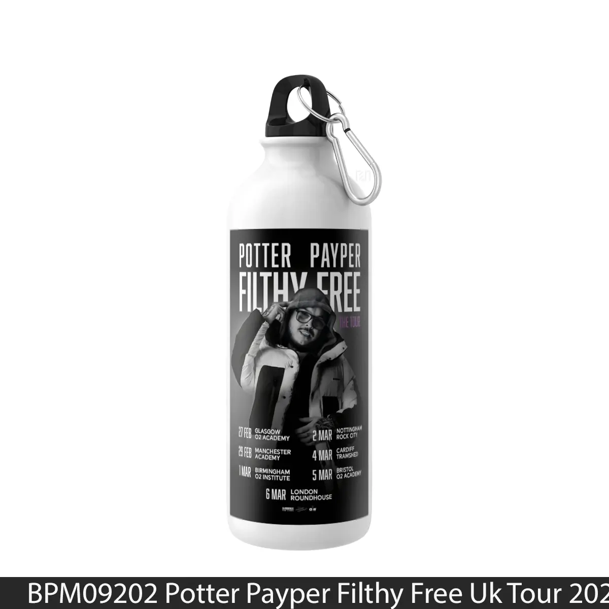 Botol Potter Payper Filthy Free Uk Tour 2024 - Music Sport Bottle