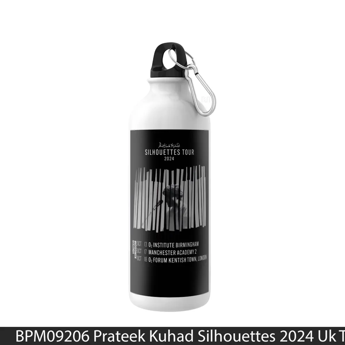 Botol Prateek Kuhad Silhouettes 2024 Uk Tour - Music Sport Bottle
