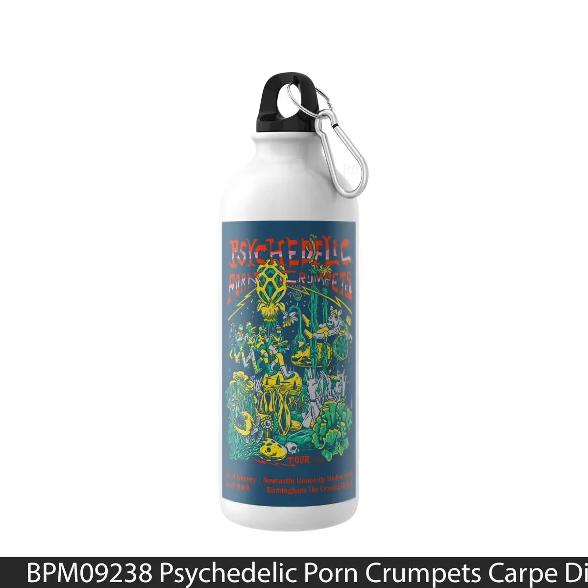 Botol Psychedelic Porn Crumpets Carpe Diem Moonman 2026 Tour - Music Sport Bottle