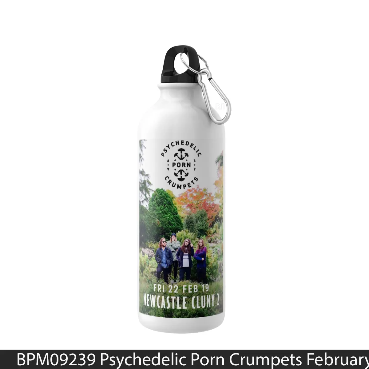 Botol Psychedelic Porn Crumpets February 2019 Tour Newca - Music Sport Bottle