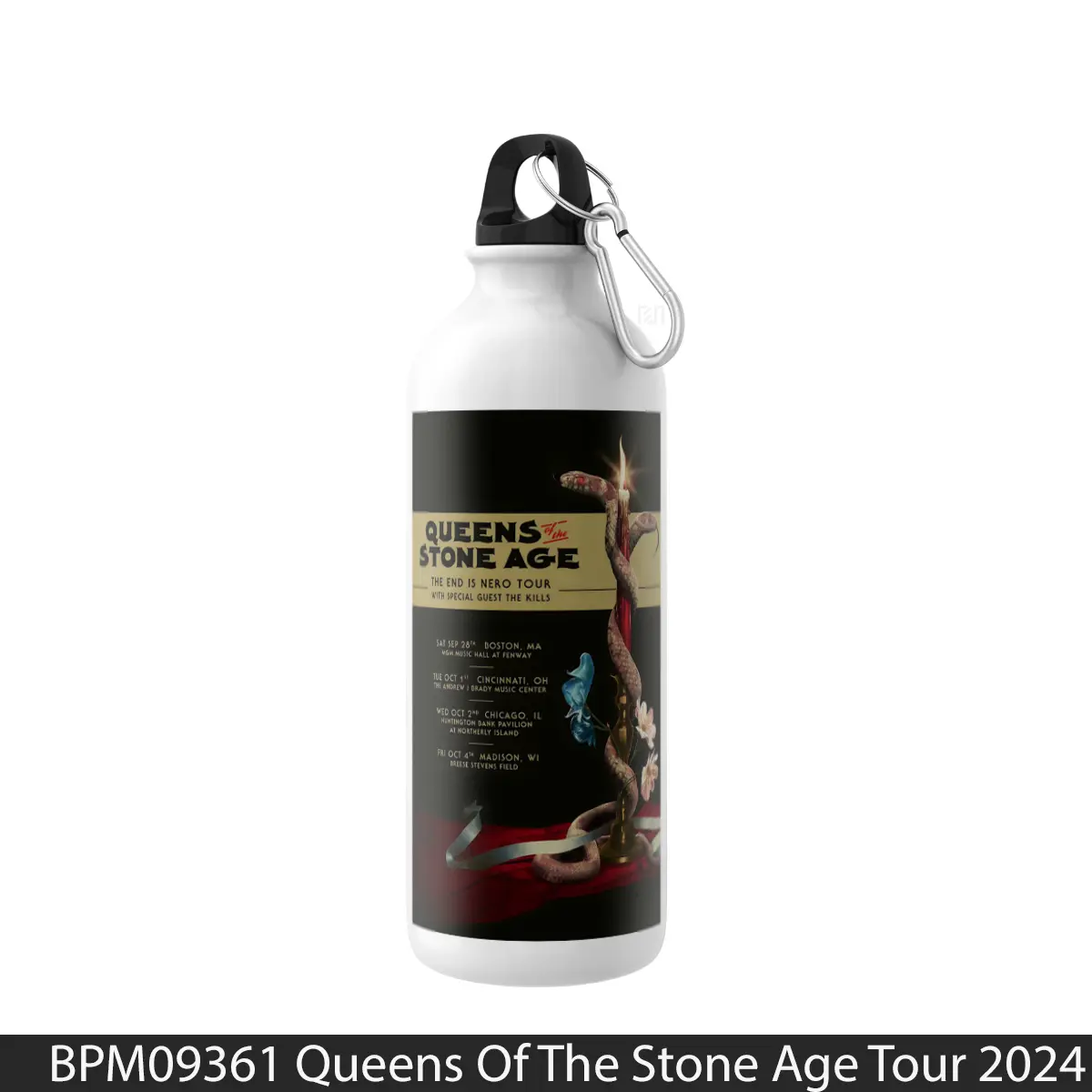Botol Queens Of The Stone Age Tour 2024 - Music Sport Bottle